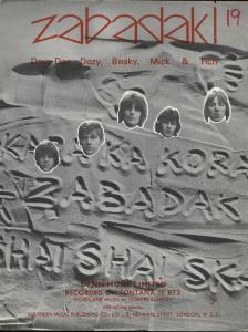 picture Sheet music Zabadak